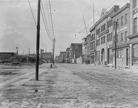 Baltimore Fire 1904 West from Pratt and Gay Streets 3a