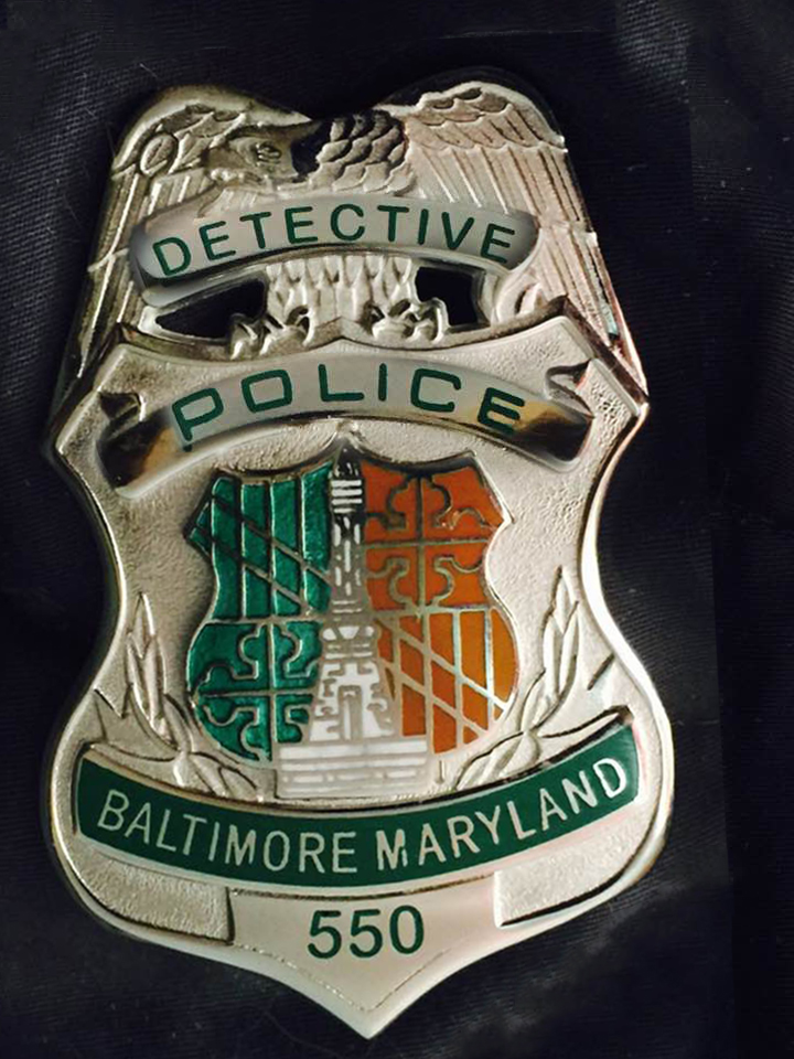 IRISH DETECTIVE BADGE 550